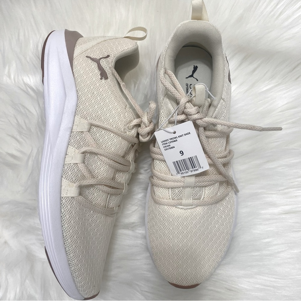 Puma Prowl Knit Shoe Cream